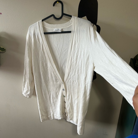 Bright Cream Sweater - Picture 4 of 12